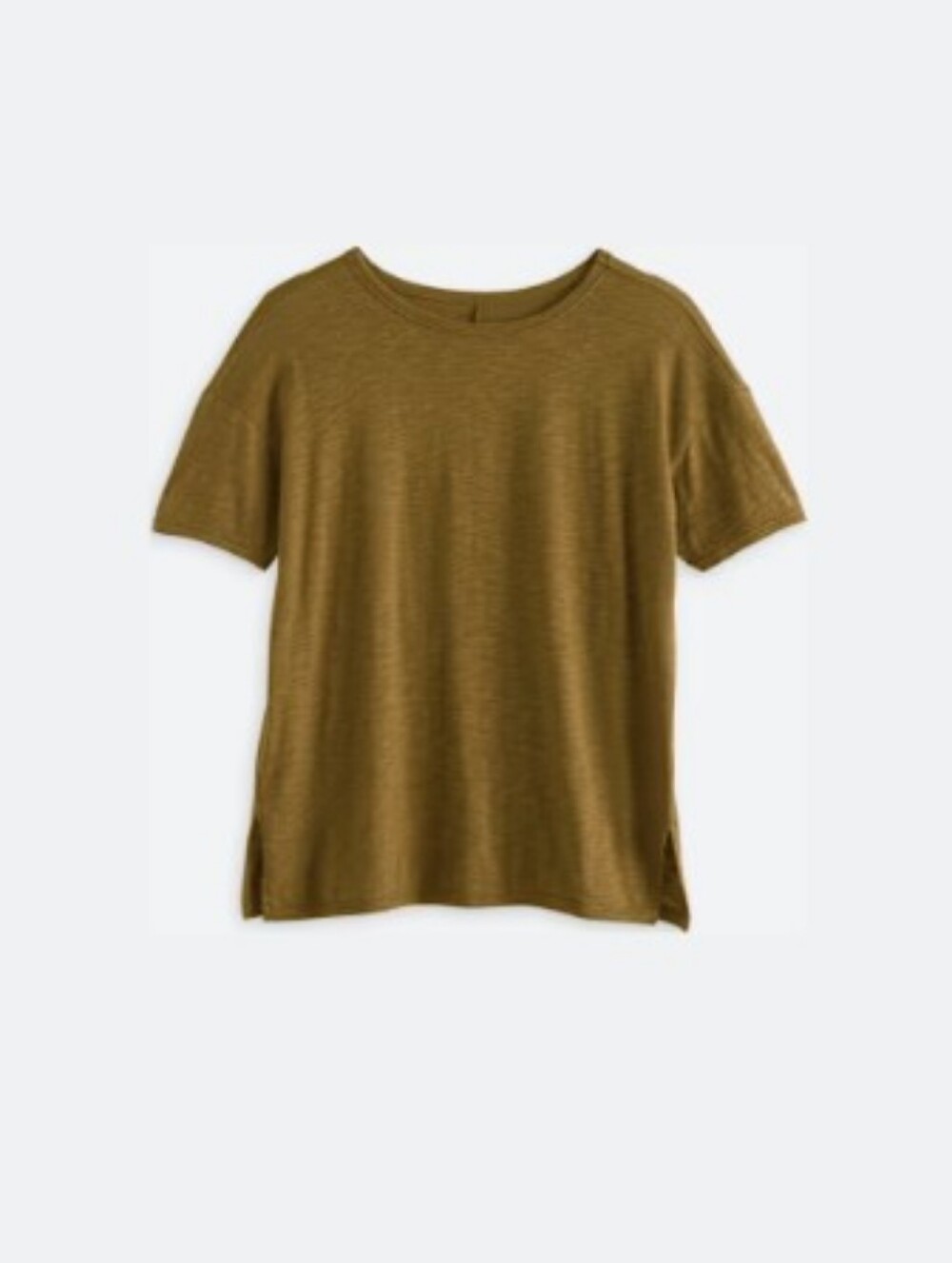 Market & Spruce Katrina Mineral Wash Slub Tee & M